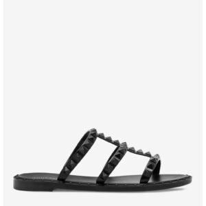 Papuci dama 5905588548645 - Sintetic - Negru - Negru
