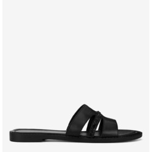 Papuci dama  5905588615026 - Piele naturala - 40 EU - Negru