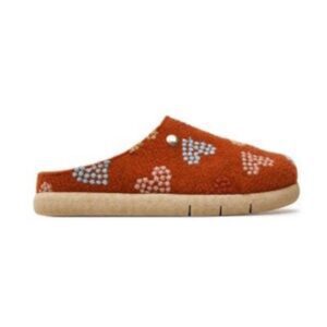 Papuci dama Grunland - 304391682 - Textil - Portocaliu - Portocaliu