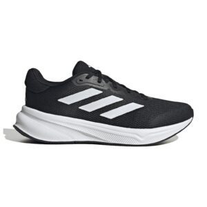 Pantofi din material textil pentru alergare Response - Alb/Negru