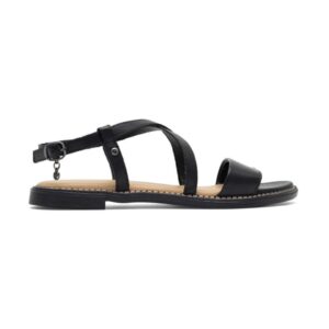 Sandale dama - 590559 - Piele ecologica - Negru - Negru