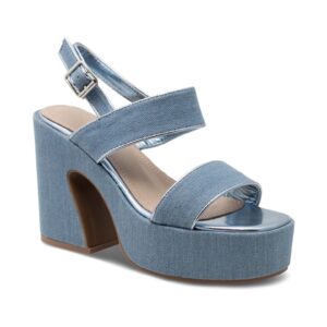 Sandale dama - 539988 - Sintetic - Albastru
