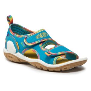 Sandale fete - Piele ecologica - Albastru