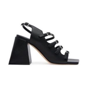 Sandale dama Vic Matie - 305311597 - Piele naturala - Negru - Negru