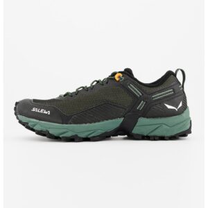 Pantofi usori pentru drumetii si trekking Ultra Train 3 - Negru/Verde padure