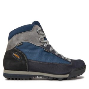 Ghete si bocanci sport dama 302964314 - Piele naturala/Textil - Bleumarin
