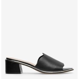 Papuci dama  5905588569565 - Piele naturala - 41 EU - Negru