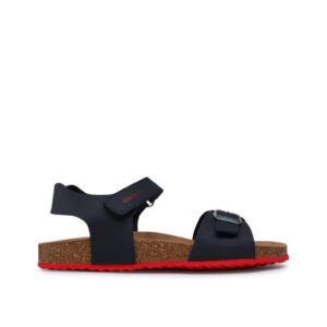 Sandale barbati 207718739 - Piele ecologica - Albastru - Albastru