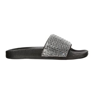 Papuci stralucitori Pop Ups - New Spark - Negru/Argintiu
