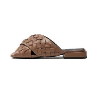 Papuci dama  303884222 - Piele naturala - Gri - Gri