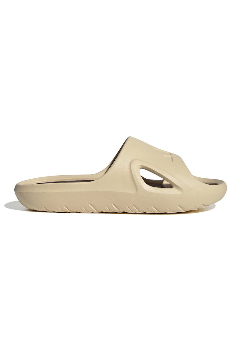Papuci unisex cu logo Adicane - Maro nisip