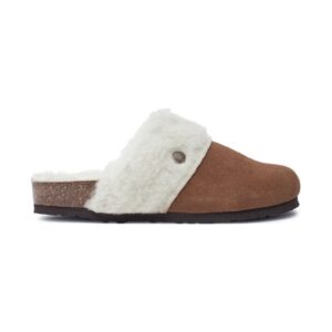 Papuci de casa Reno G105483 Maro -  Piele naturala
