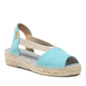Sandale dama Piele naturala/Piele intoarsa - 302774333 - Albastru