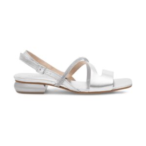 Sandale dama -  590559 - Piele naturala - Argintiu -