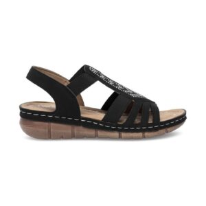 Sandale dama - 590559 - Sintetic - Negru - Negru