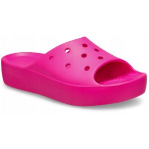 Slapi Femei - Classic Platform 208180 Slide - Roz -