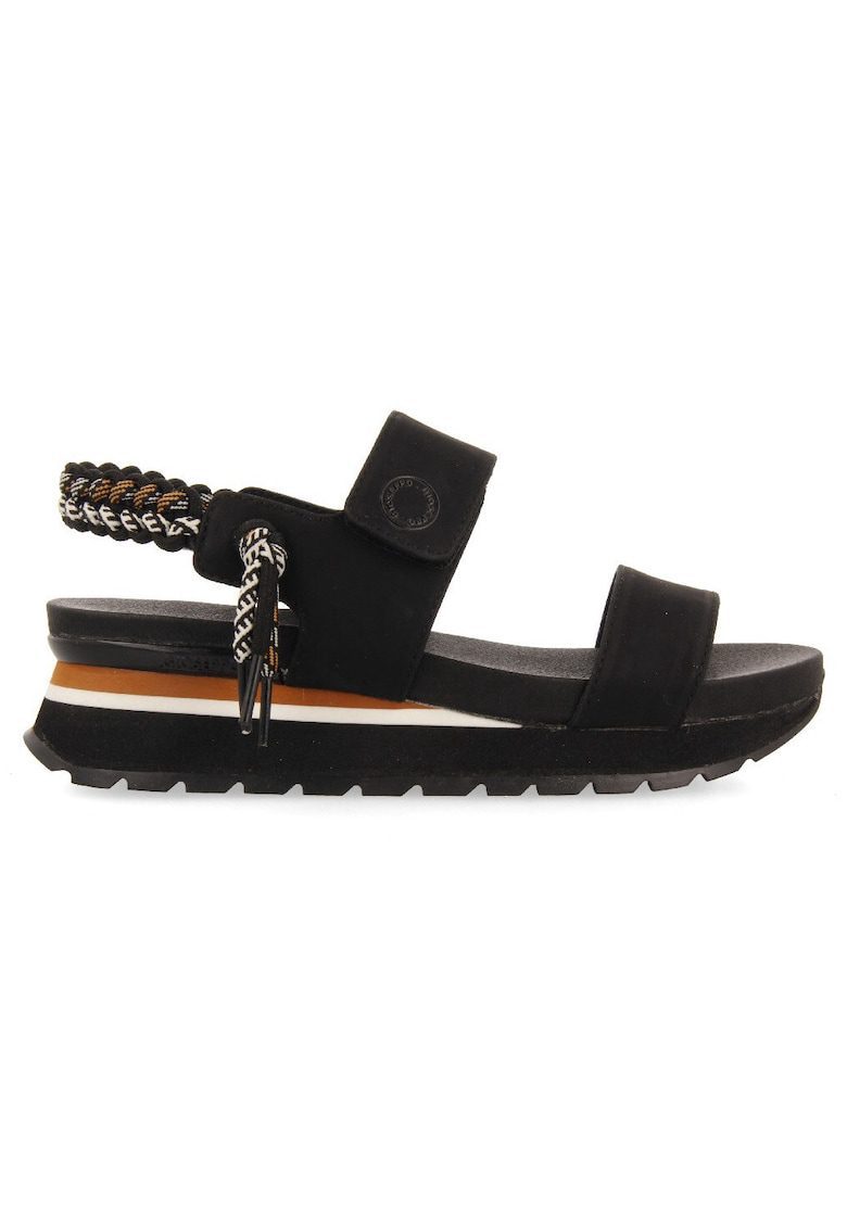 Sandale slingback uni - Negru