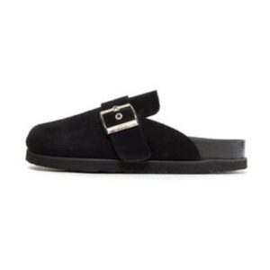 Papuci dama 301455097 - Piele naturala - 40 EU - Negru