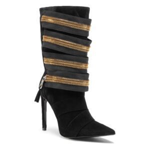 Cizme dama -  Piele naturala - Negru - Negru