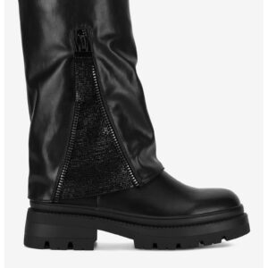 Cizme dama  5905588888260 - Sintetic - Negru - Negru