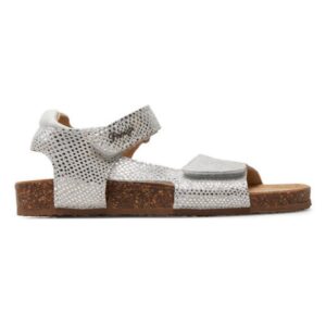 Sandale fete 304025679 - Piele naturala - Argintiu - Argintiu