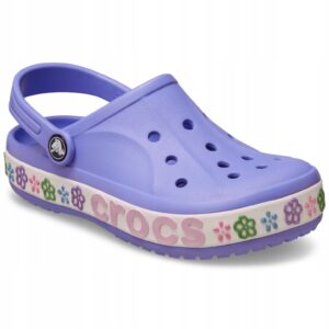 Saboti Copii Spuma Croslite - Bayaband Flower Band Clog - Violet - Violet