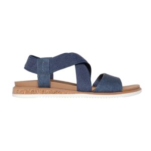 Sandale slingback Desert Kiss - Albastru indigo
