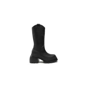 Cizme dama  304437434 - Piele ecologica - Negru - Negru