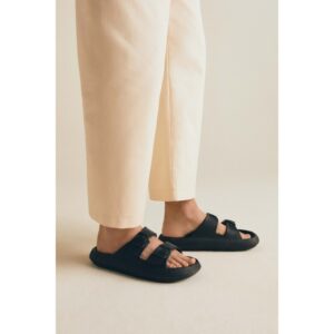 Papuci barbati 5905588524762 - Sintetic - 43 EU - Negru