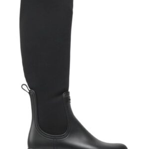 Cizme dama - 301000 - Plastic/Textil - Negru