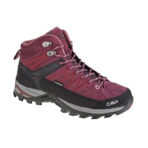 Ghete de trekking  Rigel Mid - Piele - Burgundy - Visiniu