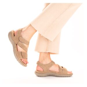 Sandale dama  Edena - bej -