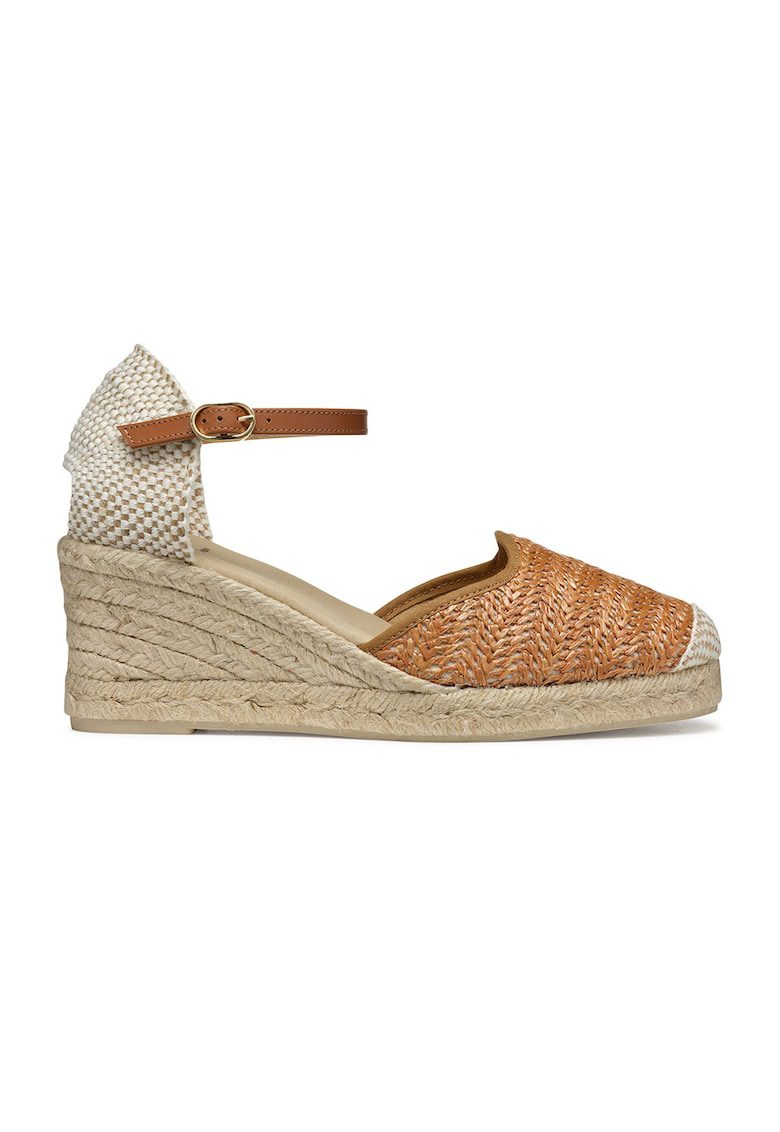 Sandale cu platforma - Caramel