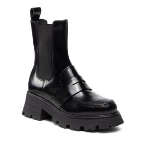 Cizme dama -  301546832 - Piele naturala - Negru - Negru