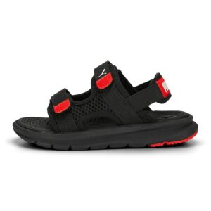 Sandale cu velcro Evolve - Rosu/Negru