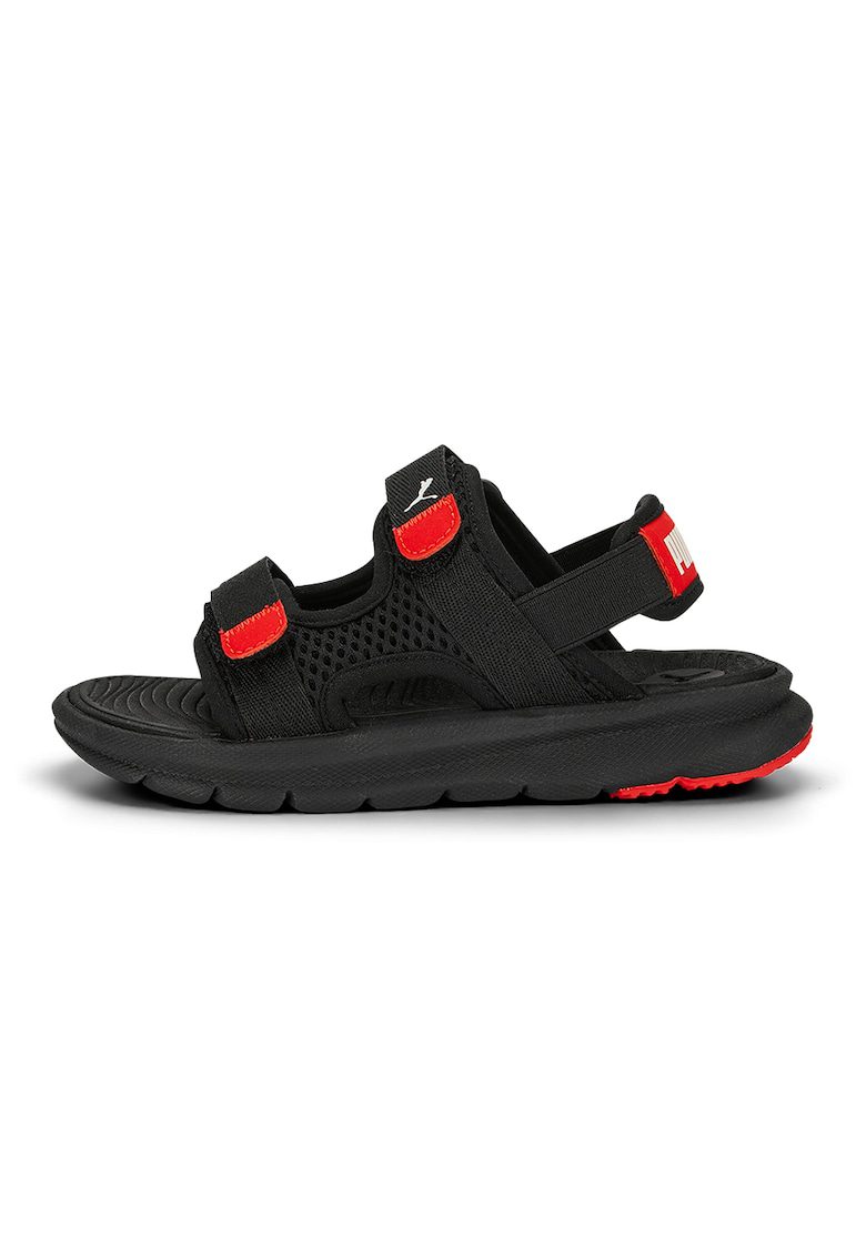 Sandale cu velcro Evolve - Rosu/Negru