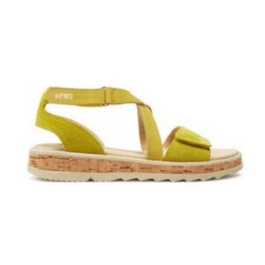 Sandale dama 304025310 - Piele naturala - Galben - Galben