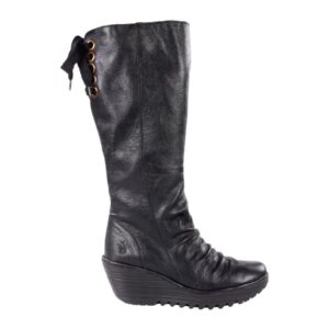 Cizme dama -  Piele naturala - Negru -
