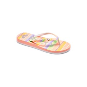 Papuci flip-flop fete - 301819622 - Textil - Bej - Bej