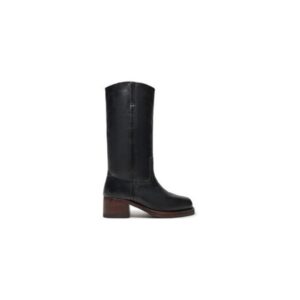 Cizme dama 304962134 - Piele naturala - Negru - Negru