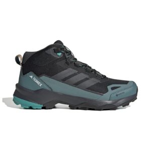 Pantofi Sky Chaser mid-cut pentru drumetii - Negru/Verde englez