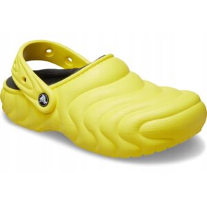 Saboti Izolati Femei Croslite - Classic Lined Overpuff Clog - Galben - Galben