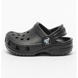 Saboti slingback cu perforatii - Negru