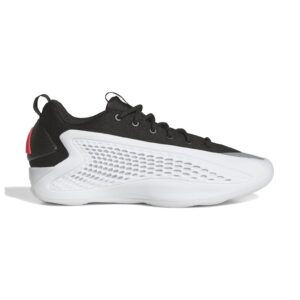 adidas Performance - Pantofi din plasa pentru baschet - Alb/Negru/Gri deschis