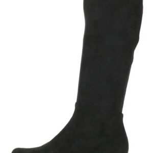 Cizme lungi fara inchidere - Negru