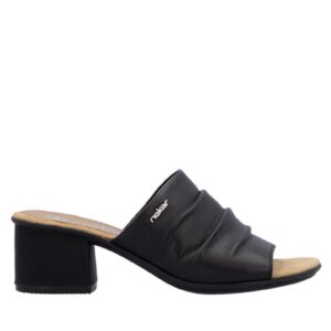 Papuci casual - dama -  ANTISTRESS - 64687-00 negru - piele ecologica - Negru