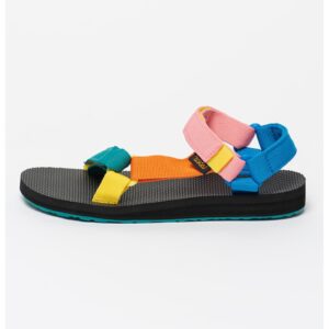 Sandale wedge din material textil cu velcro Original Universal