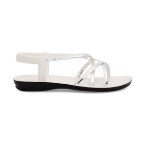 Sandale dama - 590559 - Sintetic - Alb -