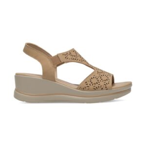 Sandale dama - 590559 - Piele ecologica - Bej -