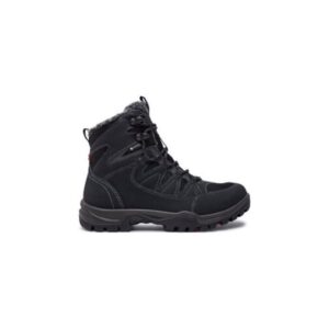 Bocanci trekking dama 198766153 - Piele ecologica - Negru - Negru